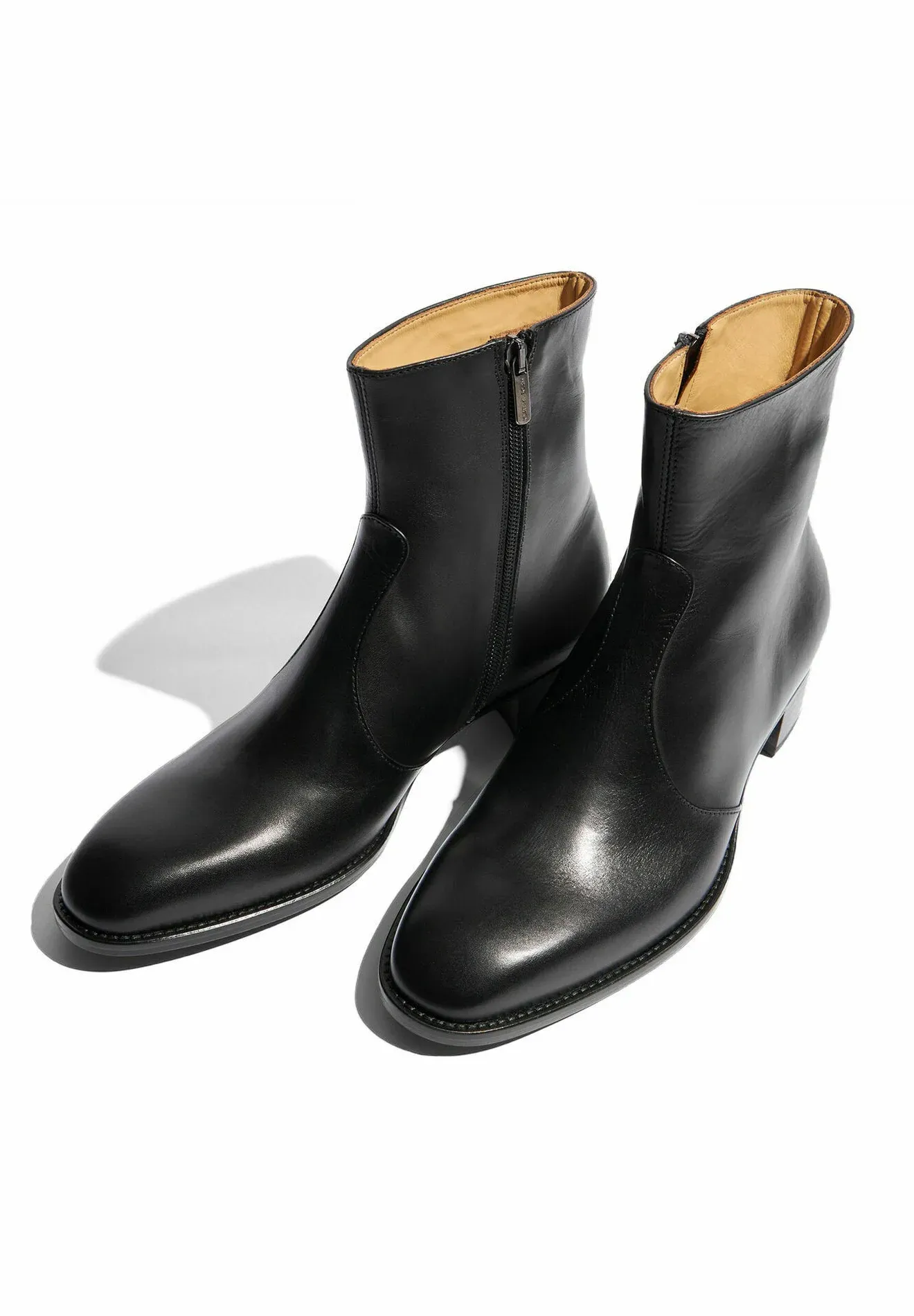 Scarosso Bottes Noires Calf