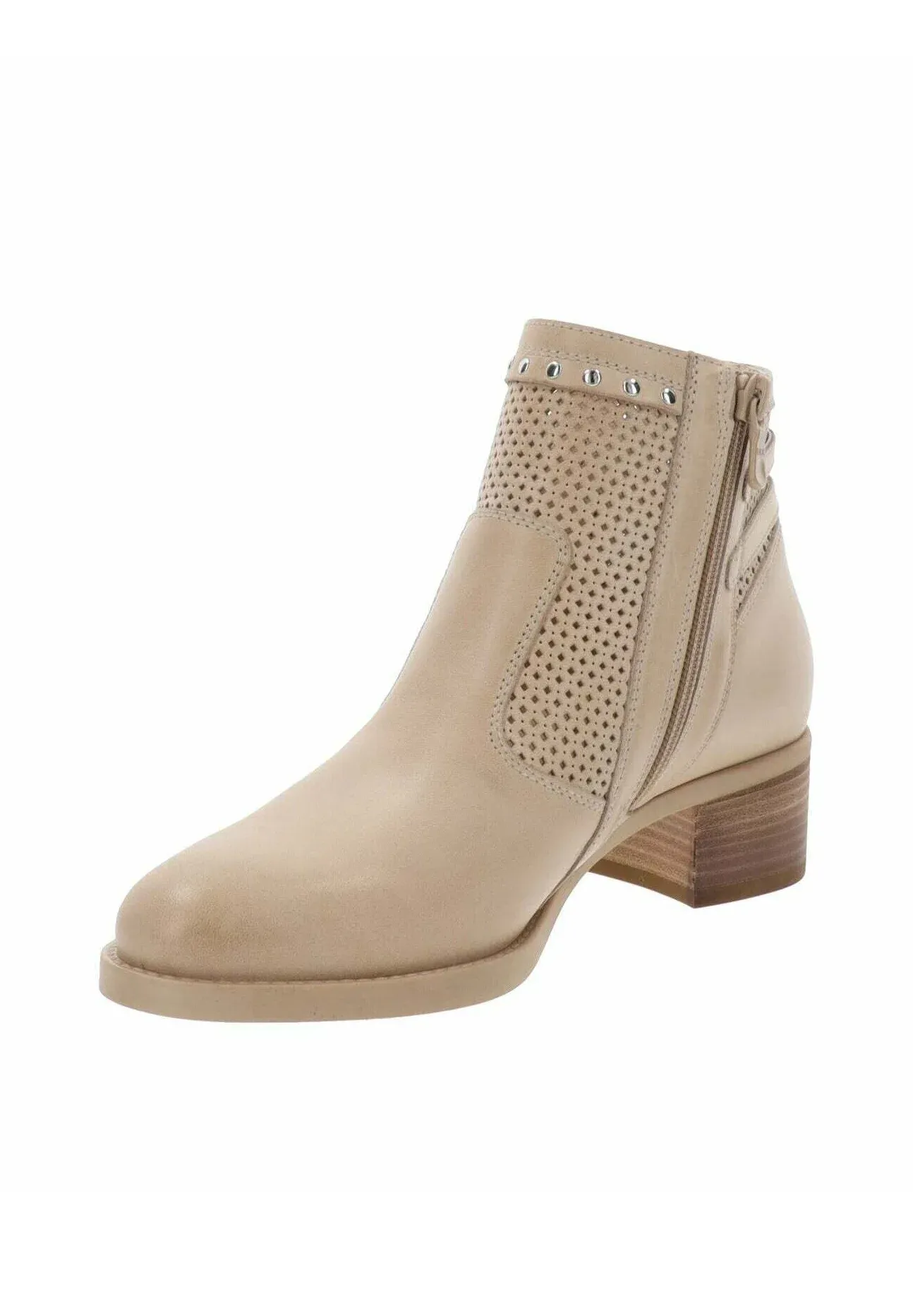 Nerogiardini Bottes texanes biker Beige