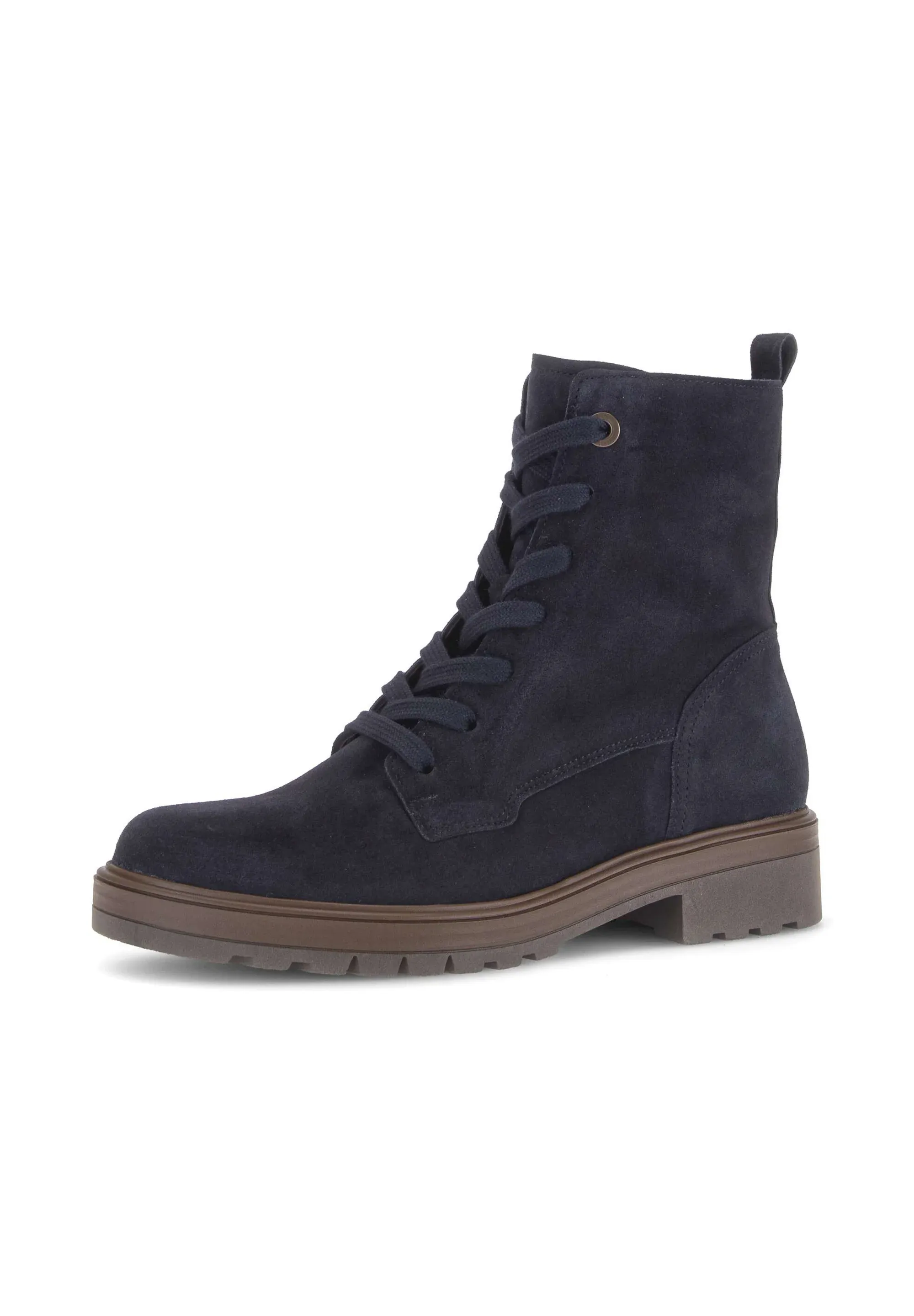 Gabor Gabor Schnuerstiefelette Stivaletti Stringati Darkblue So Mocca