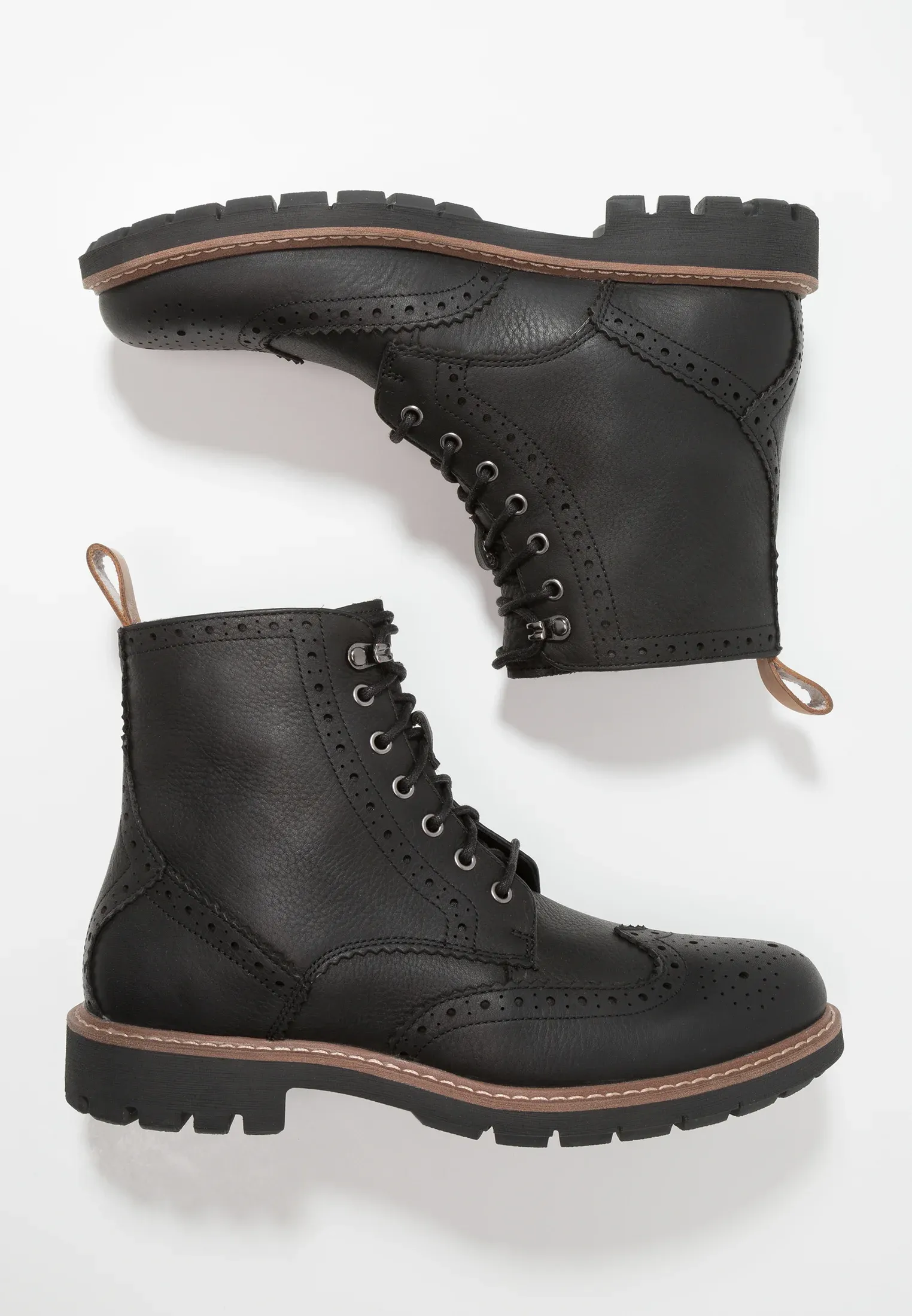 Clarks Batcombe Lord Stivaletti Stringati Noir