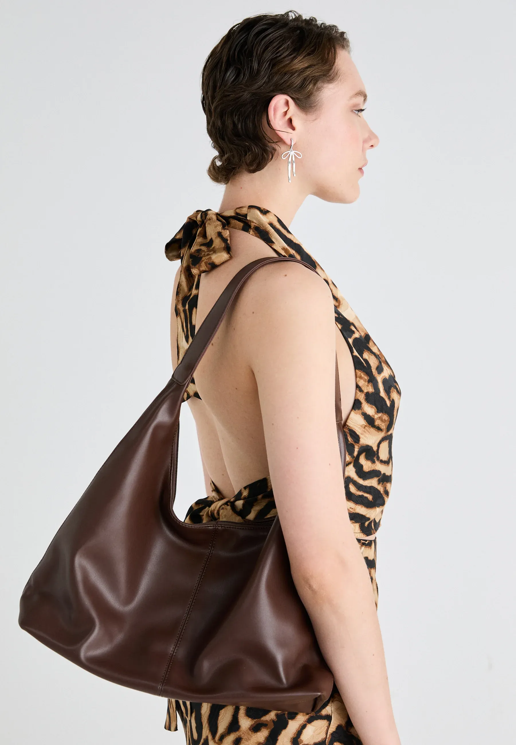 Sac à courses Evenandodd Brun