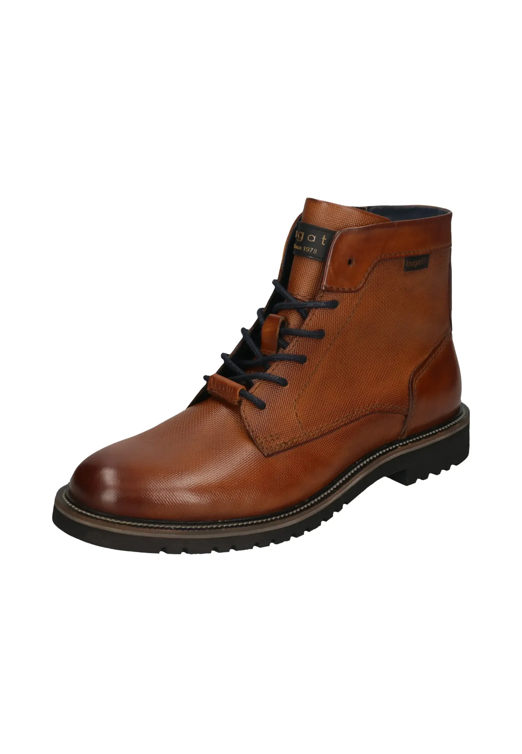 Bottes à lacets Bugatti Cognac