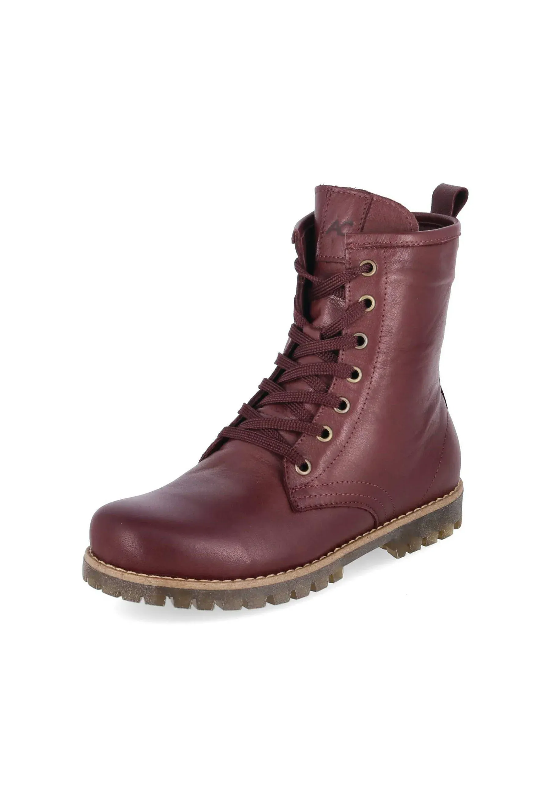 Andrea Conti Bottes à lacets marron
