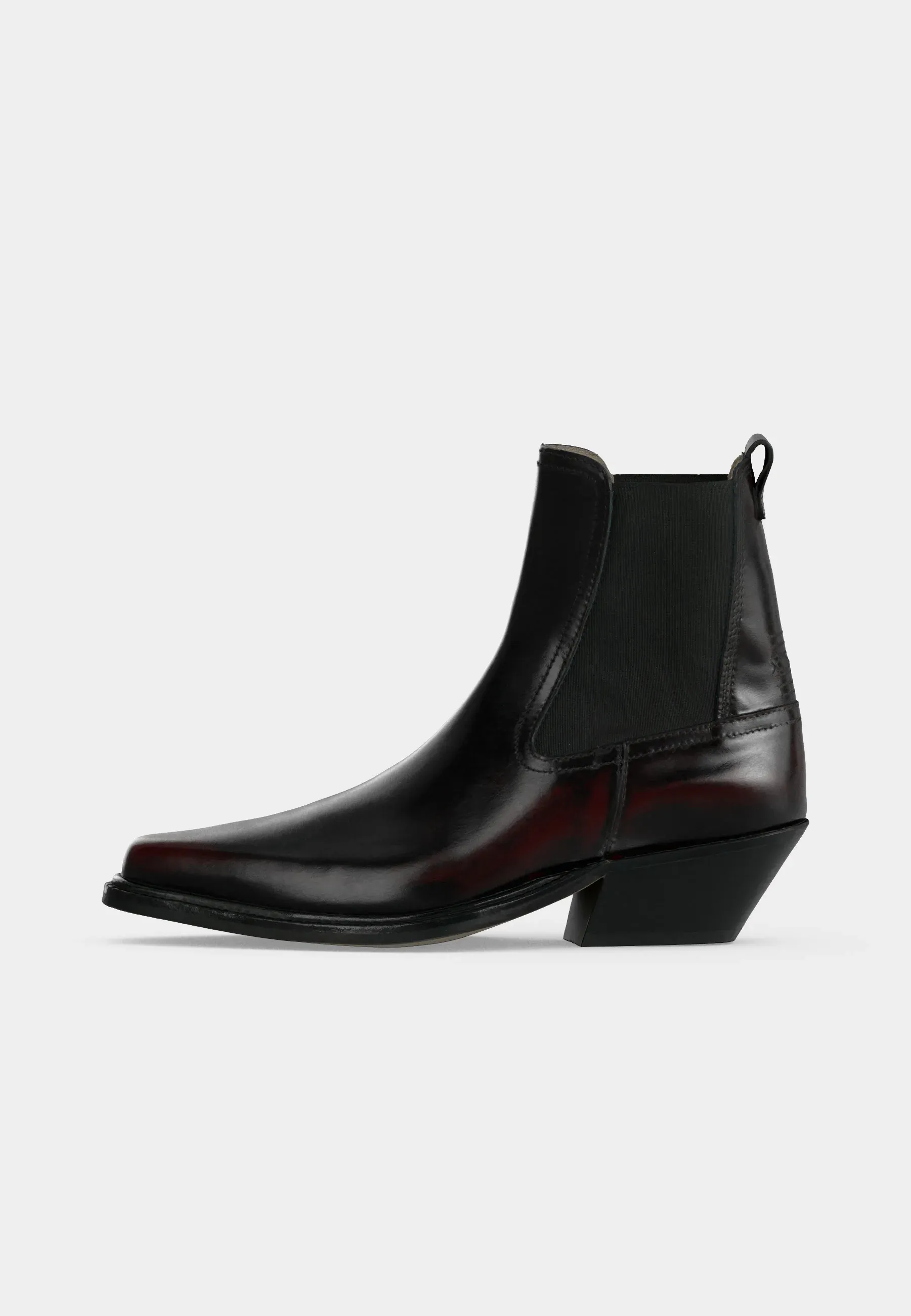 Allsaints Carter Chelsea Tronchetti Noir/Rouge