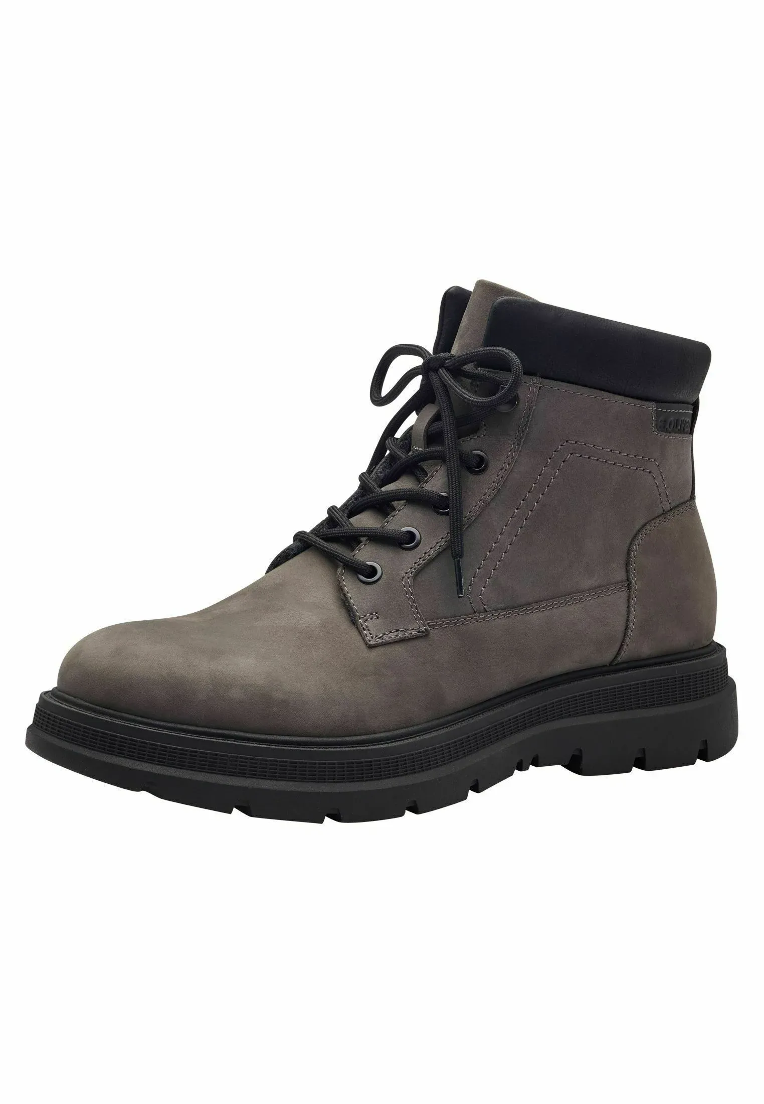 S.Oliver Bottes à lacets Gris foncé