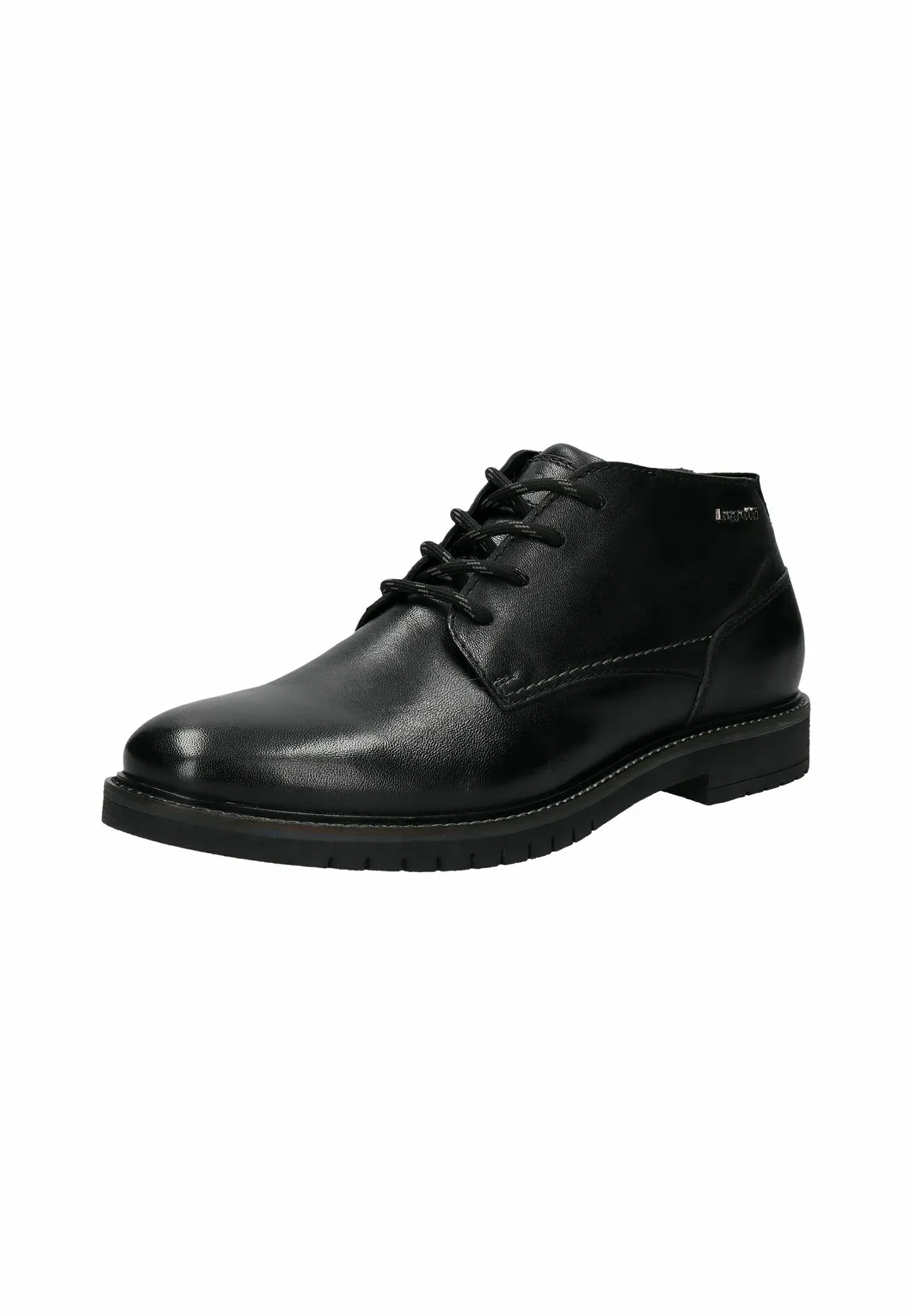 Bottes à lacets Bugatti élégantes noir