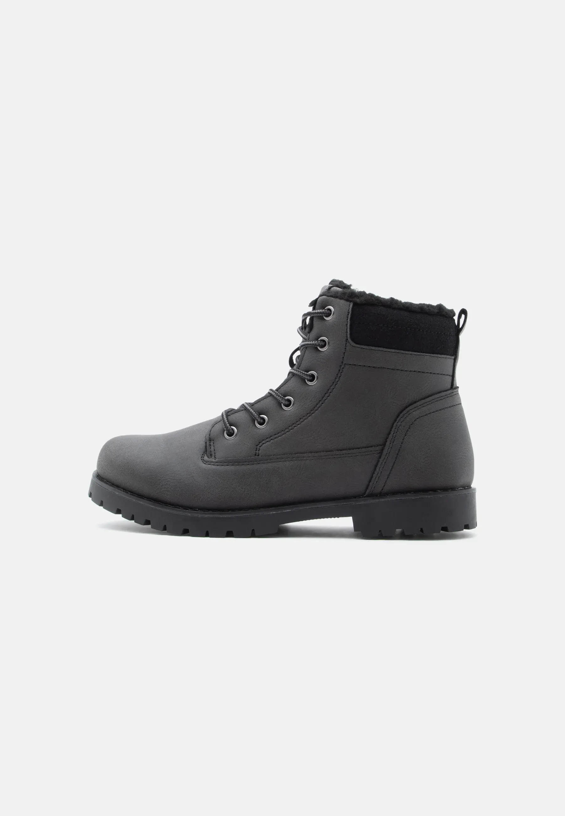 Pier One Bottes à lacets noires