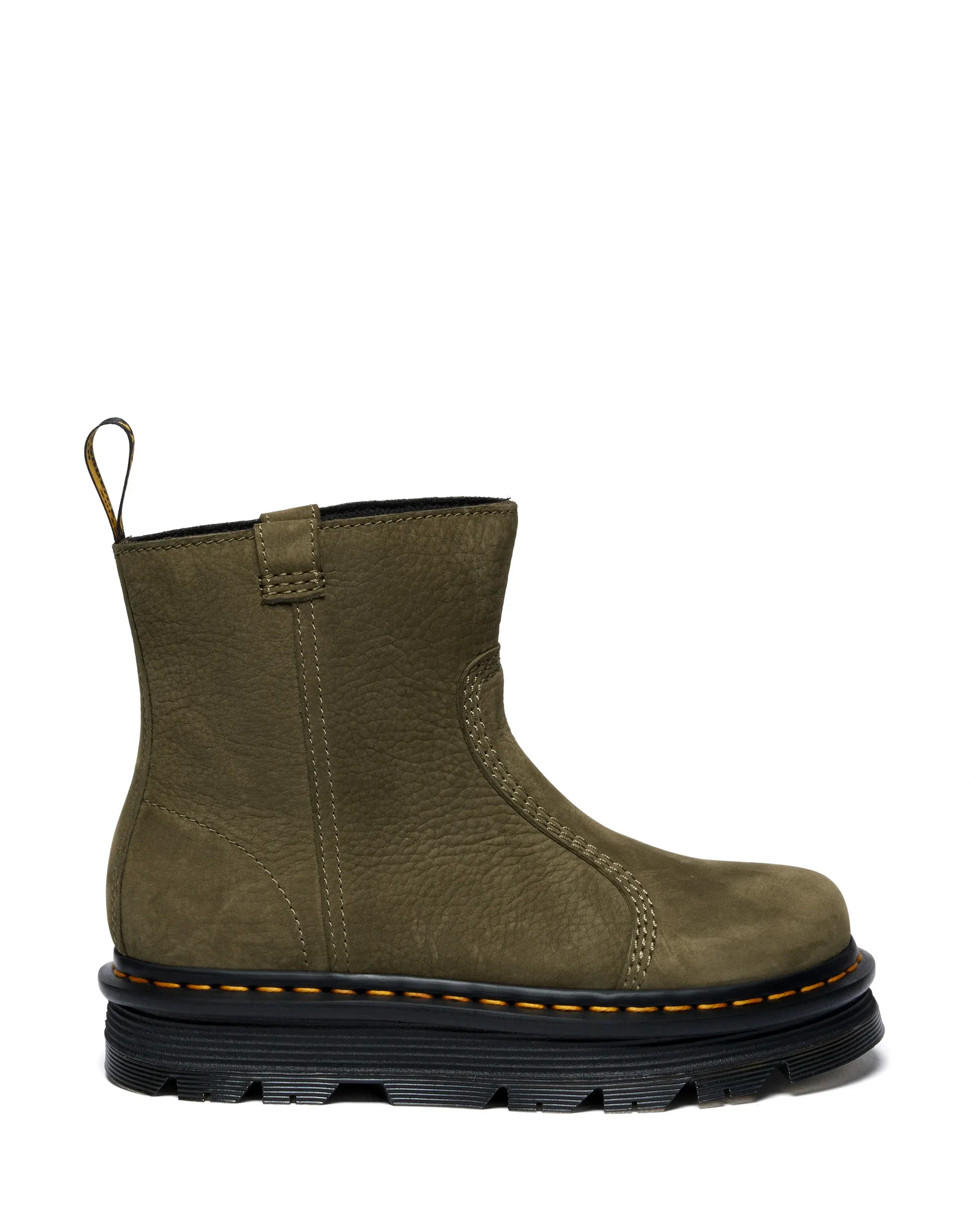 Dr Martens Zebzag Rigger Rigger Boot Tronchetti Olive