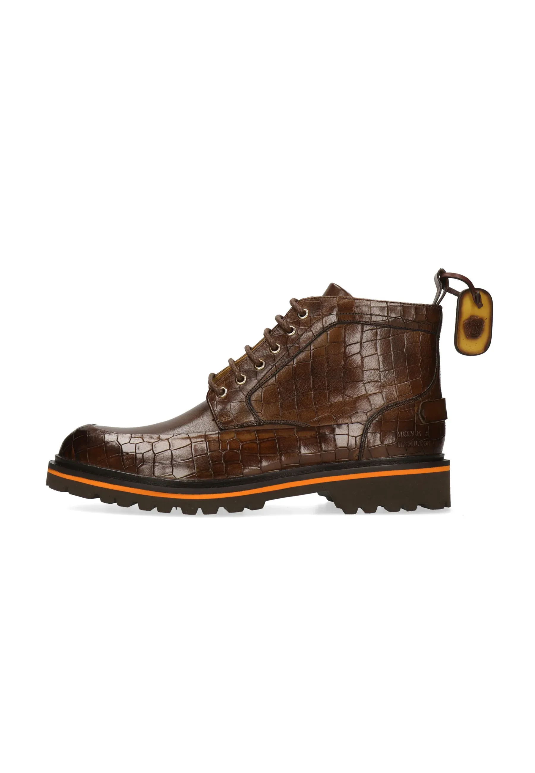 Melvin And Hamilton Pierce 23 Stivaletti Stringati Brown