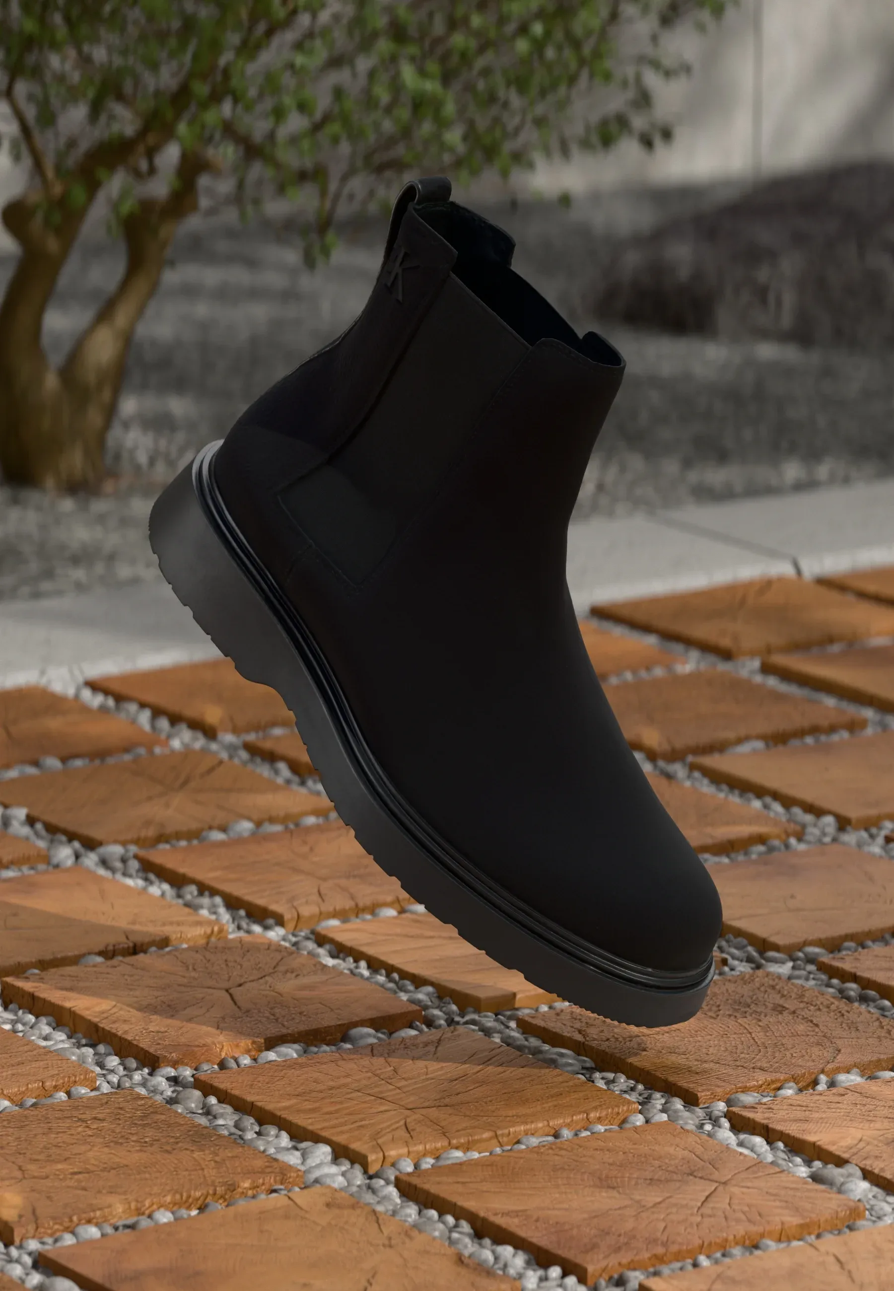 Calvin Klein Jeans Combat Stivaletti Triple Black