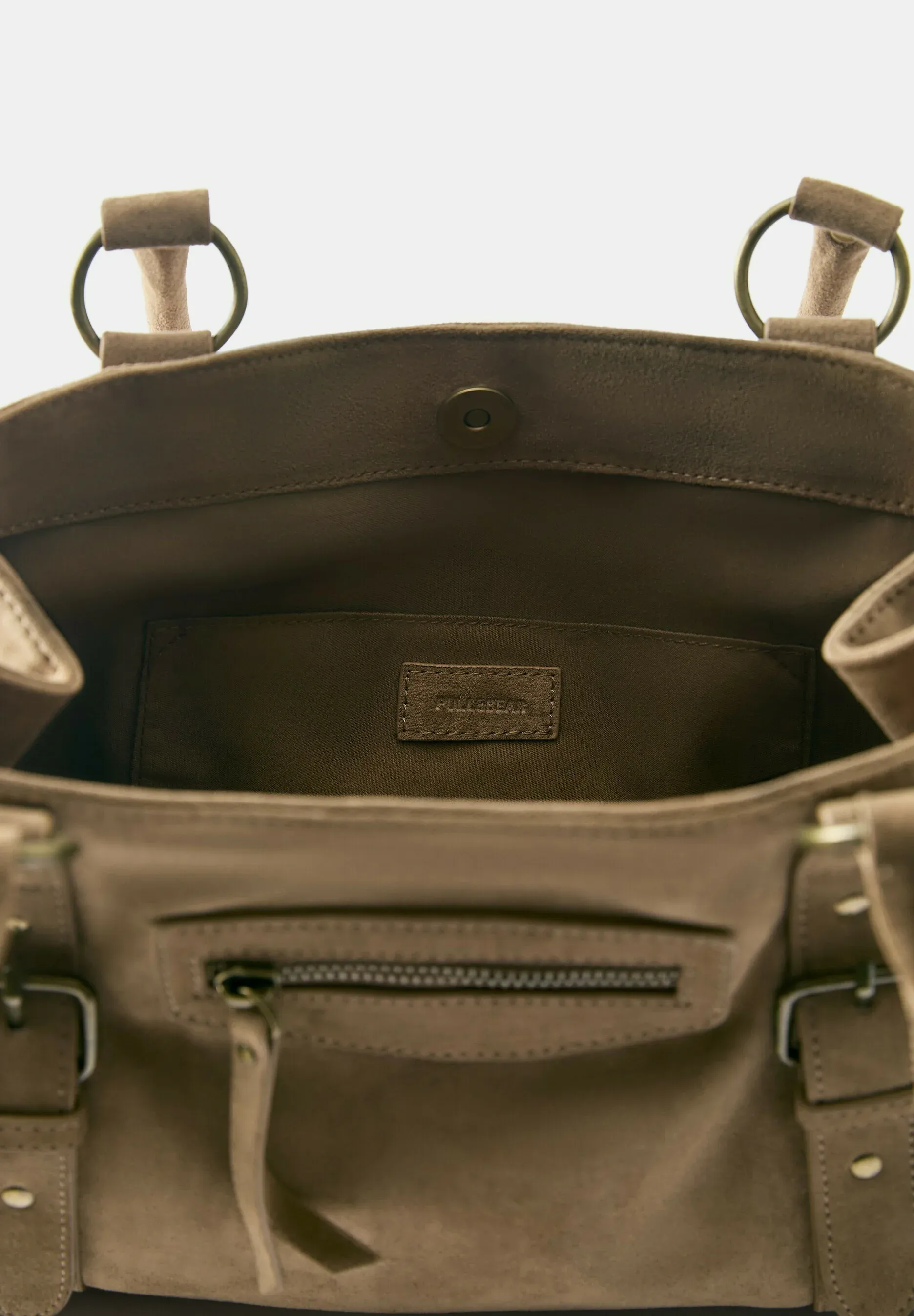 Pullandbear Zaino Light Brown