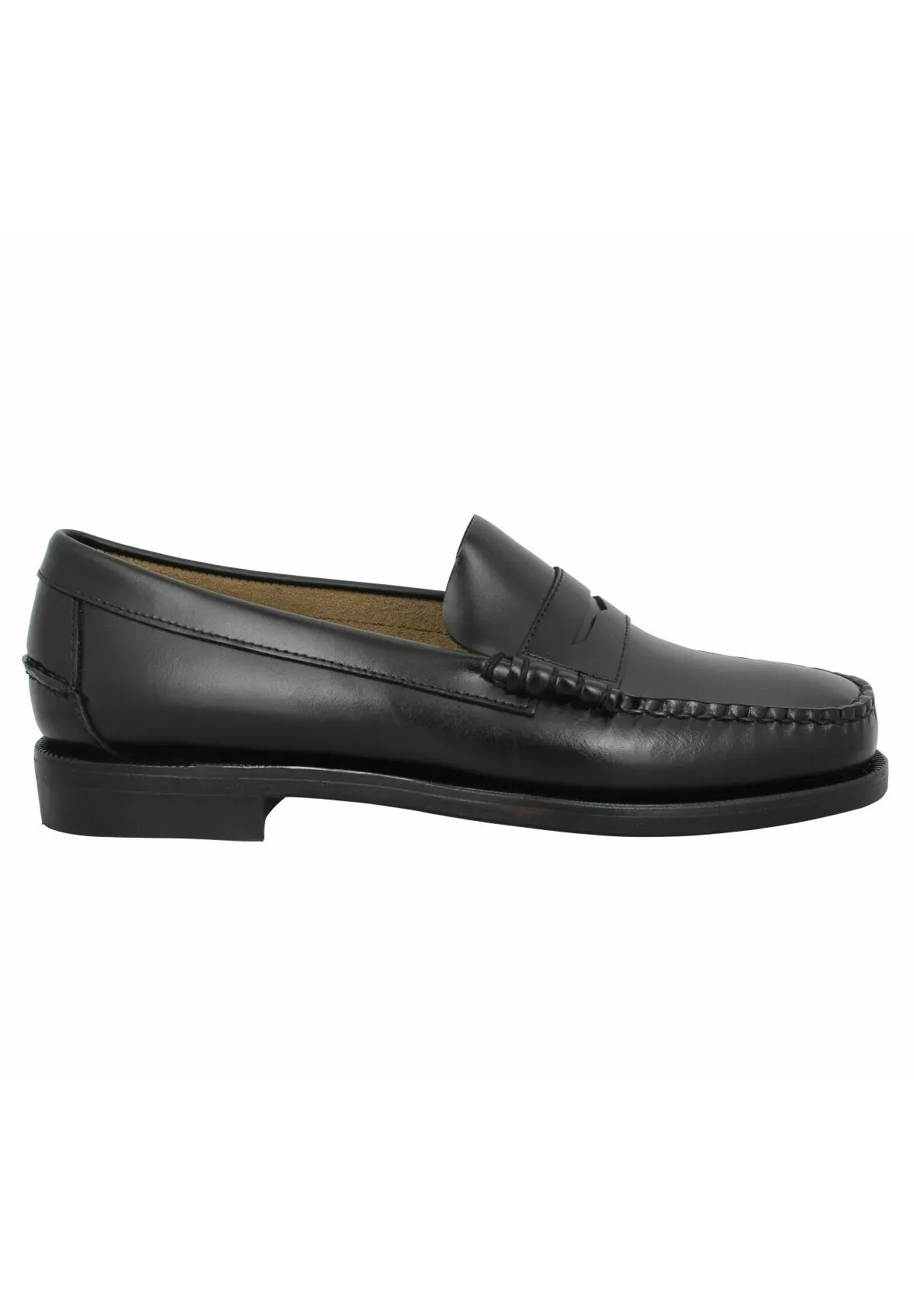 Sebago Classic Dan W Wide Chaussures Sans Lacets Noir