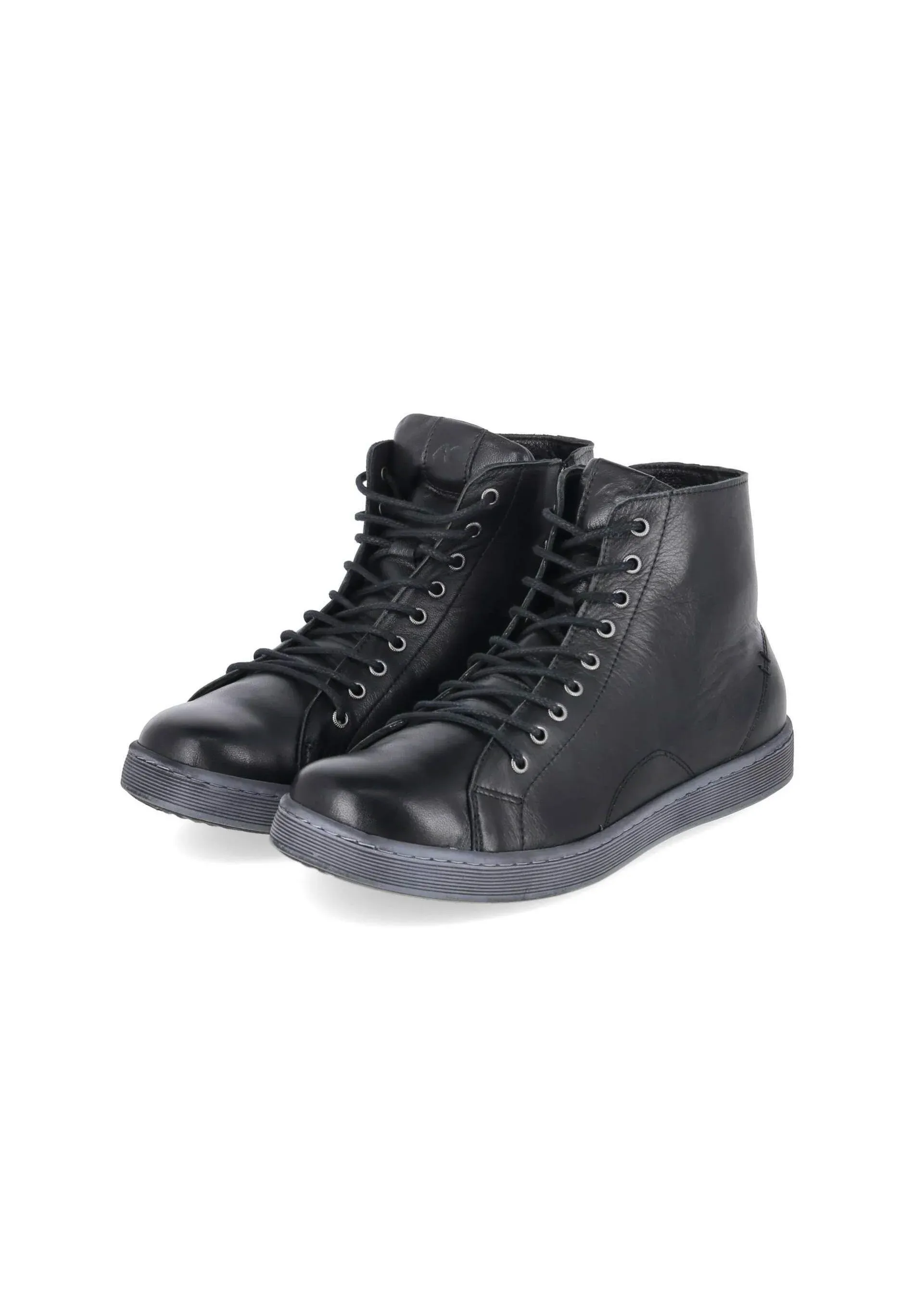 Andrea Conti Andrea Conti 0344900 0002 Bottes Femmes Cuir lisse Noir Stivaletti à lacets Noir