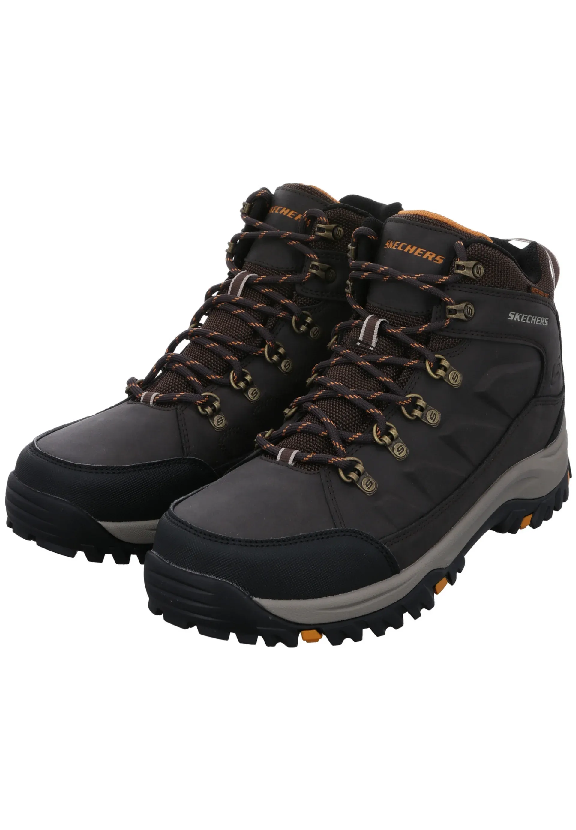 Skechers Relment Daggett Bottes à lacets Brun foncé