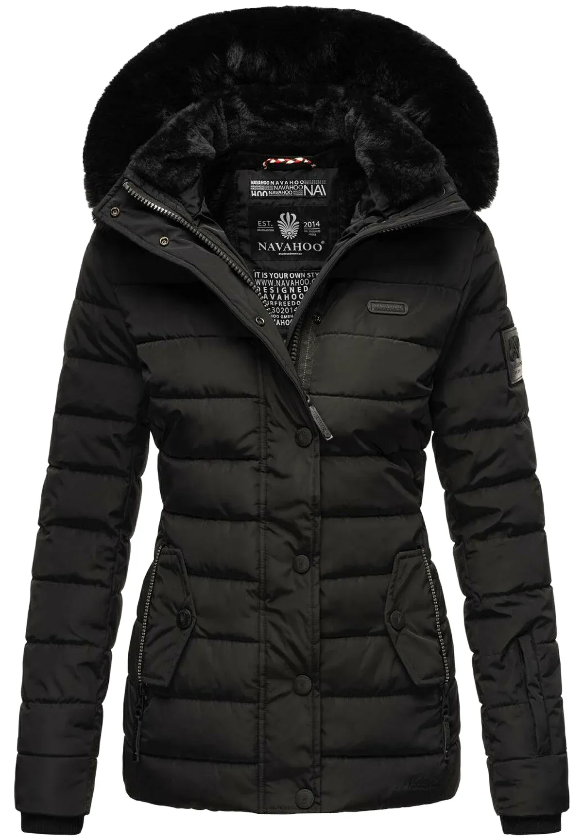 Navahoo Milianaa Manteau d'hiver Noir