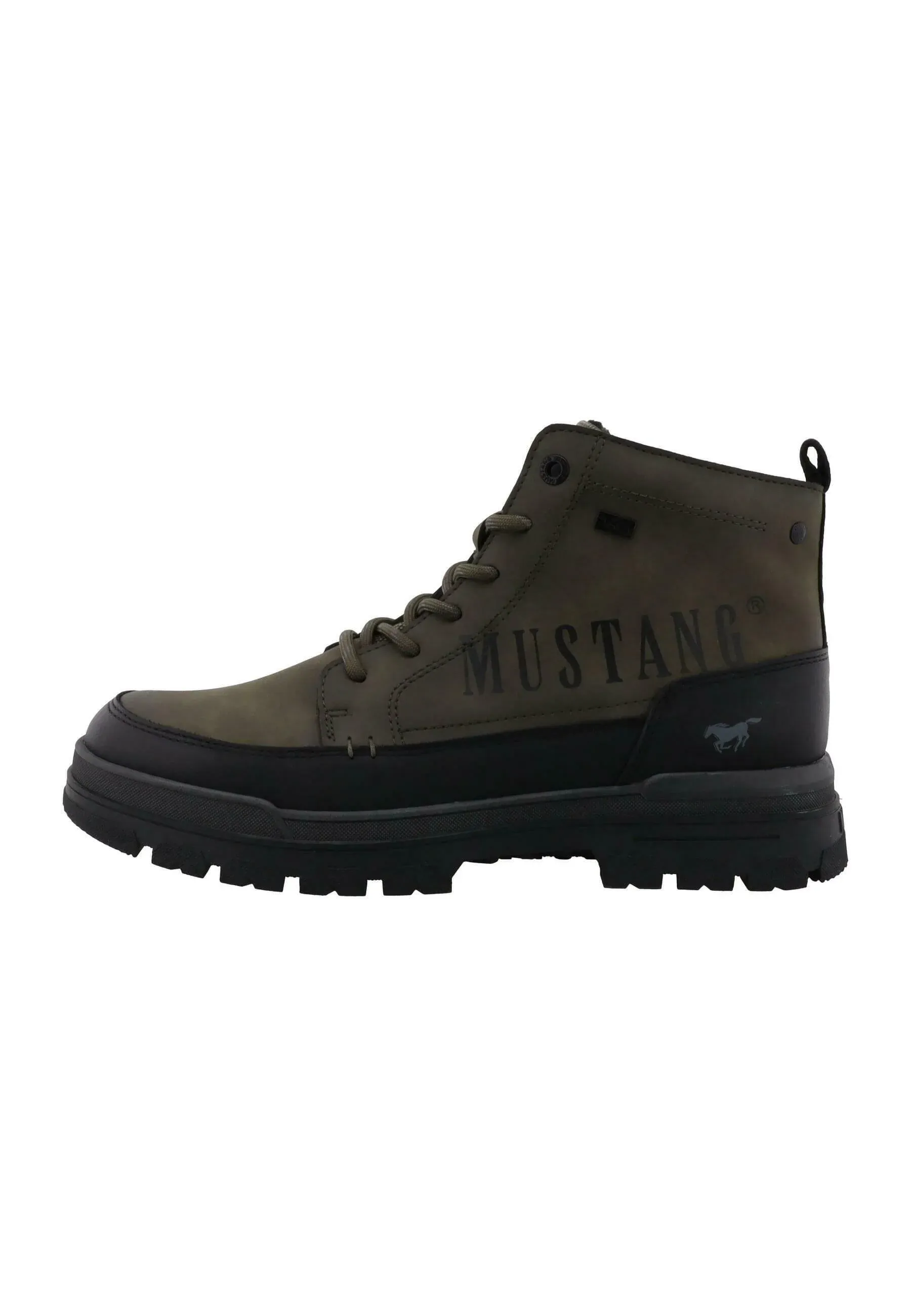 Mustang Stivaletti Stringati Olive