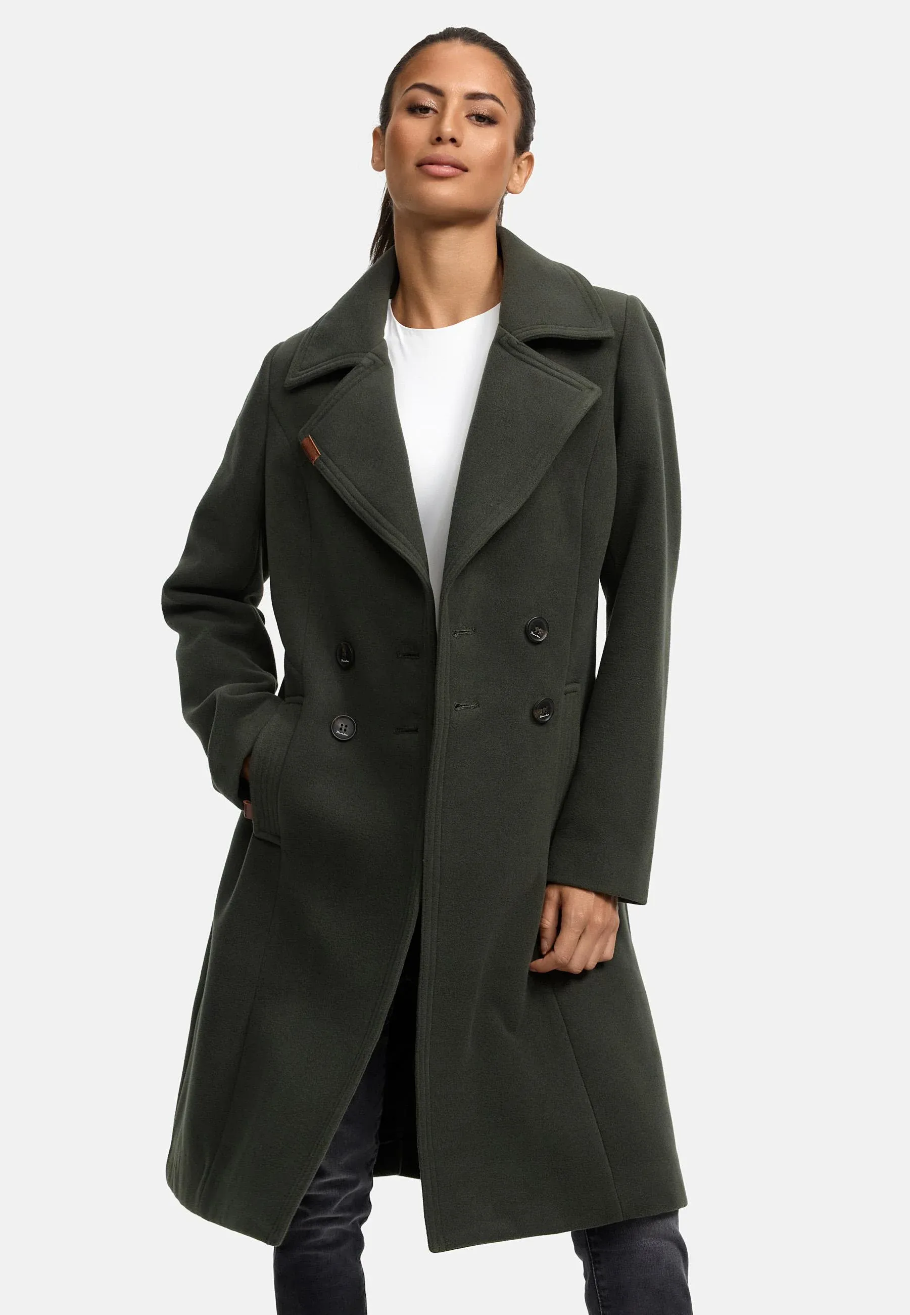Manteau d'hiver Navahoo Wooly Vert foncé