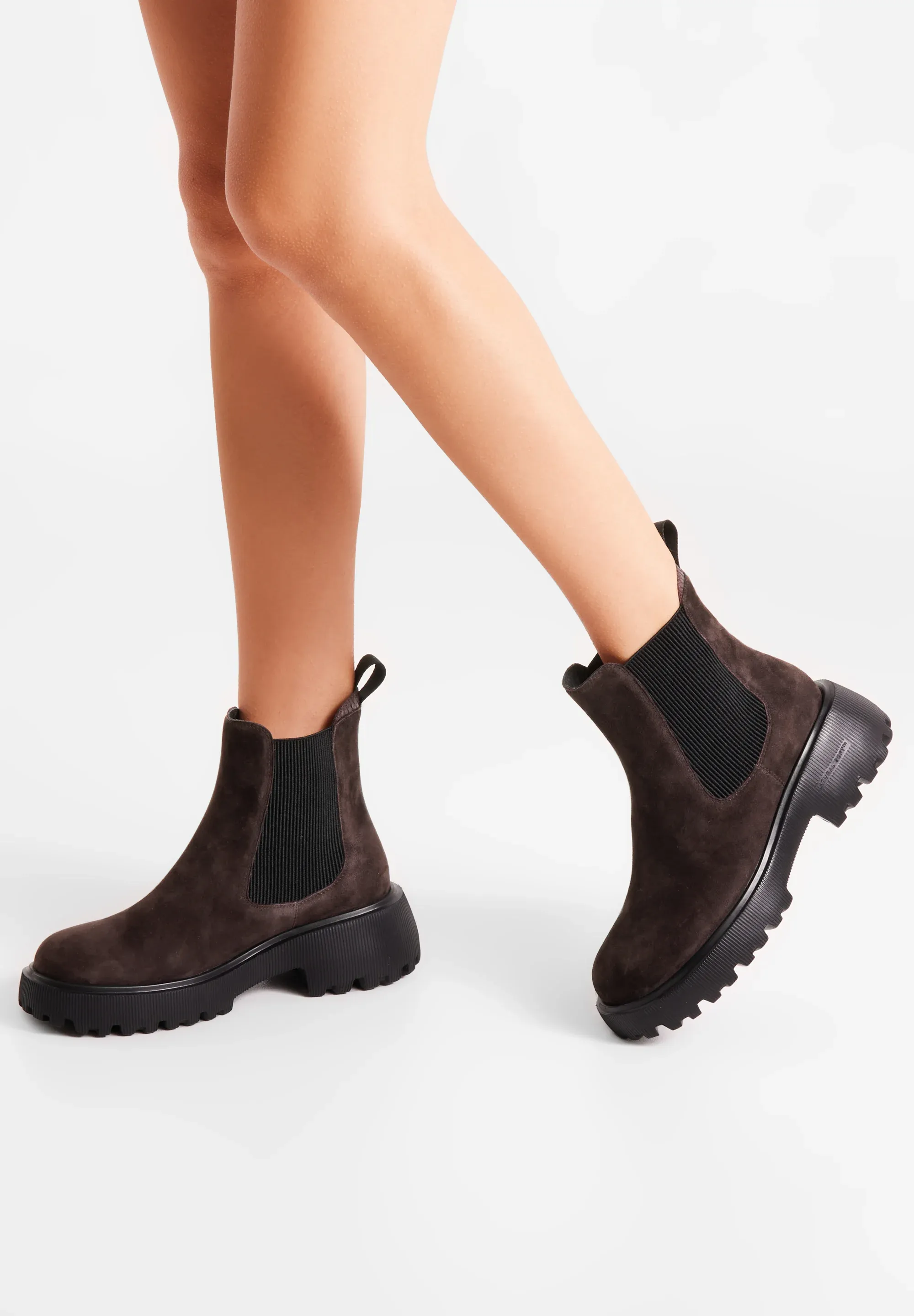 Woden Stivaletti à Plateau Chocolat