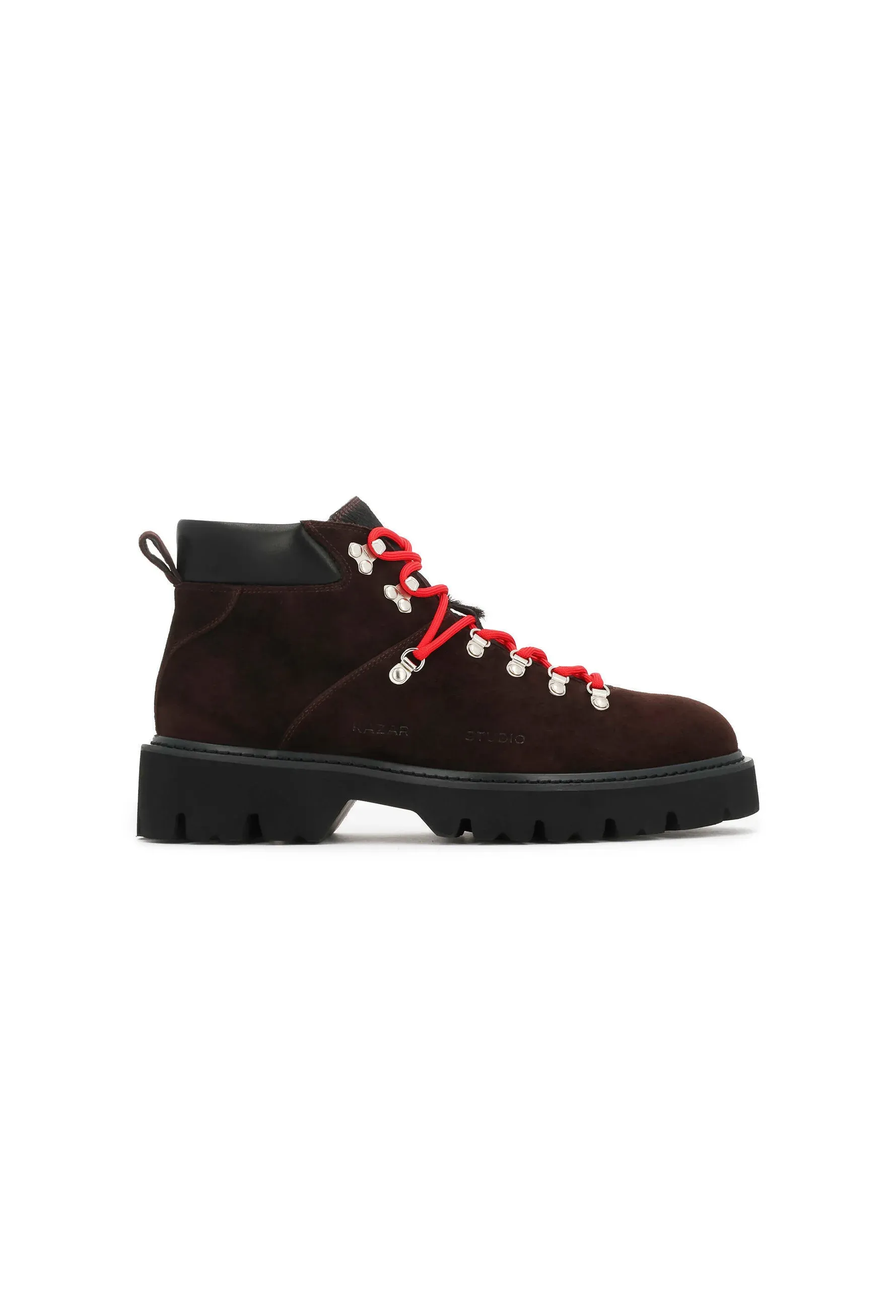 Kazar Studio Bottes à lacets marron