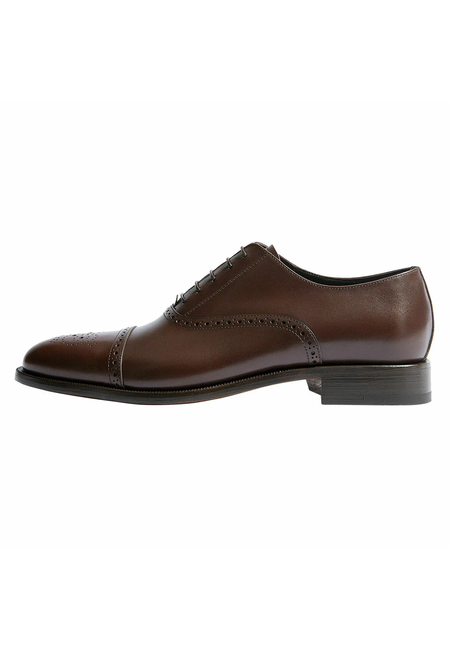 Scarosso Silvio Chaussures à lacets Élégantes Brun Foncé Calf