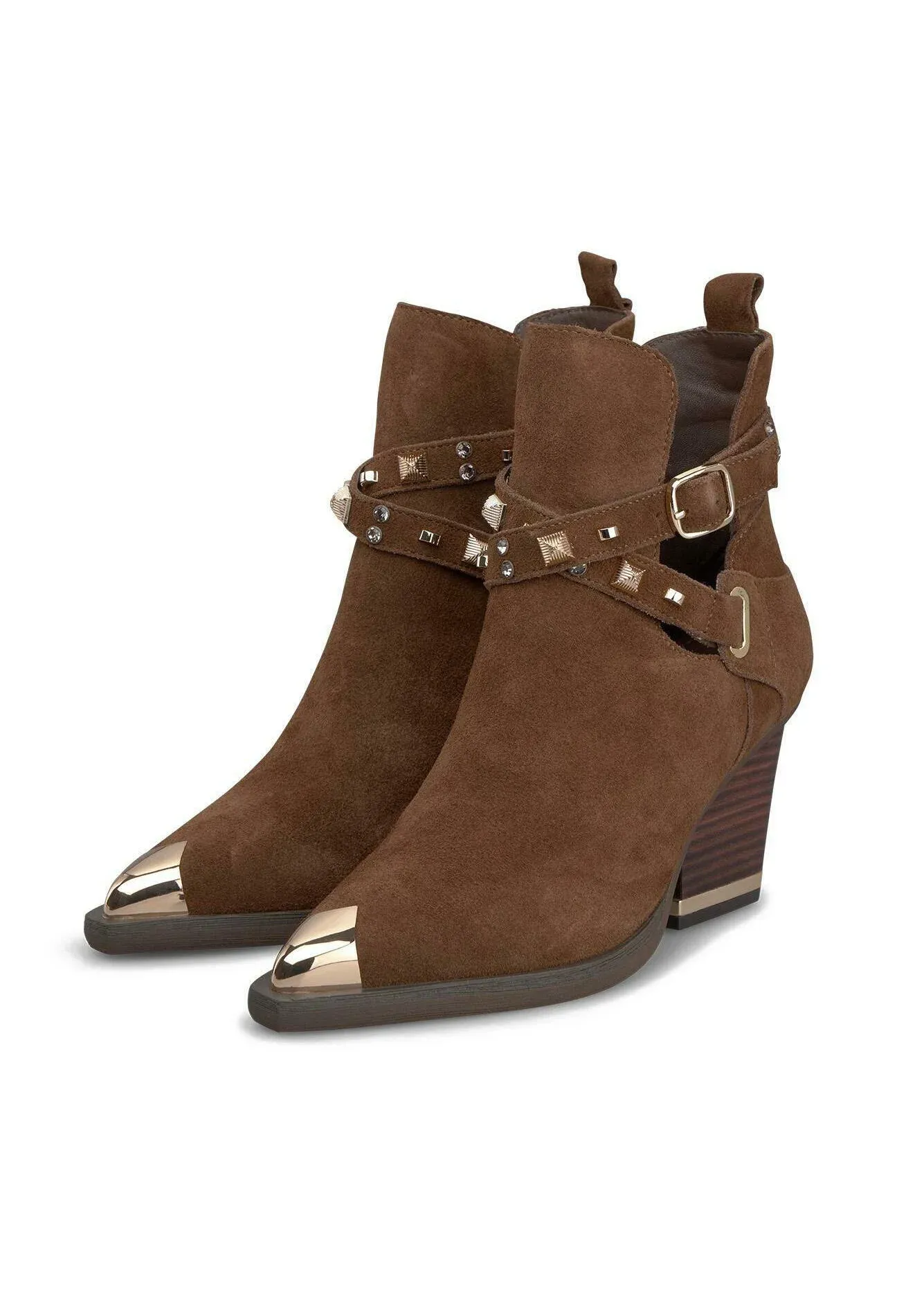 Alma En Pena Bottes Texanes Motard Camel