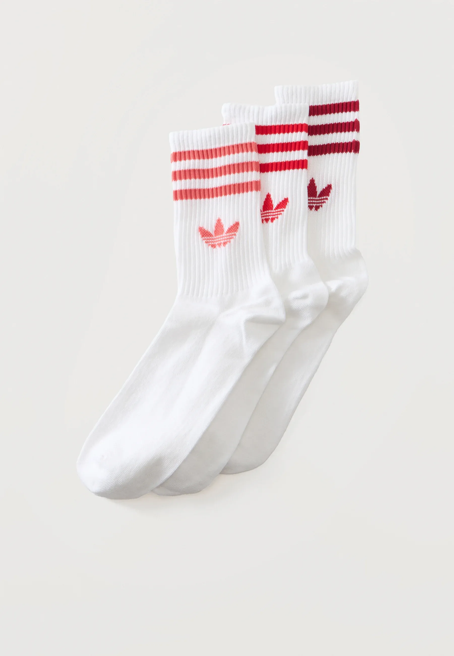 Chaussettes 3 pièces Unisexe Adidas Originals Crew Whitered