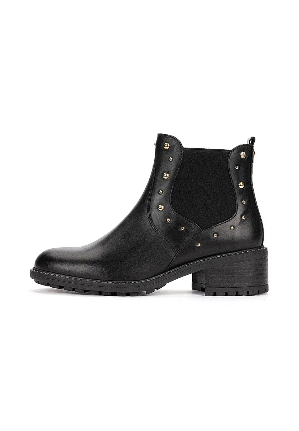Pikolinos Stivaletti Texani Biker Noir