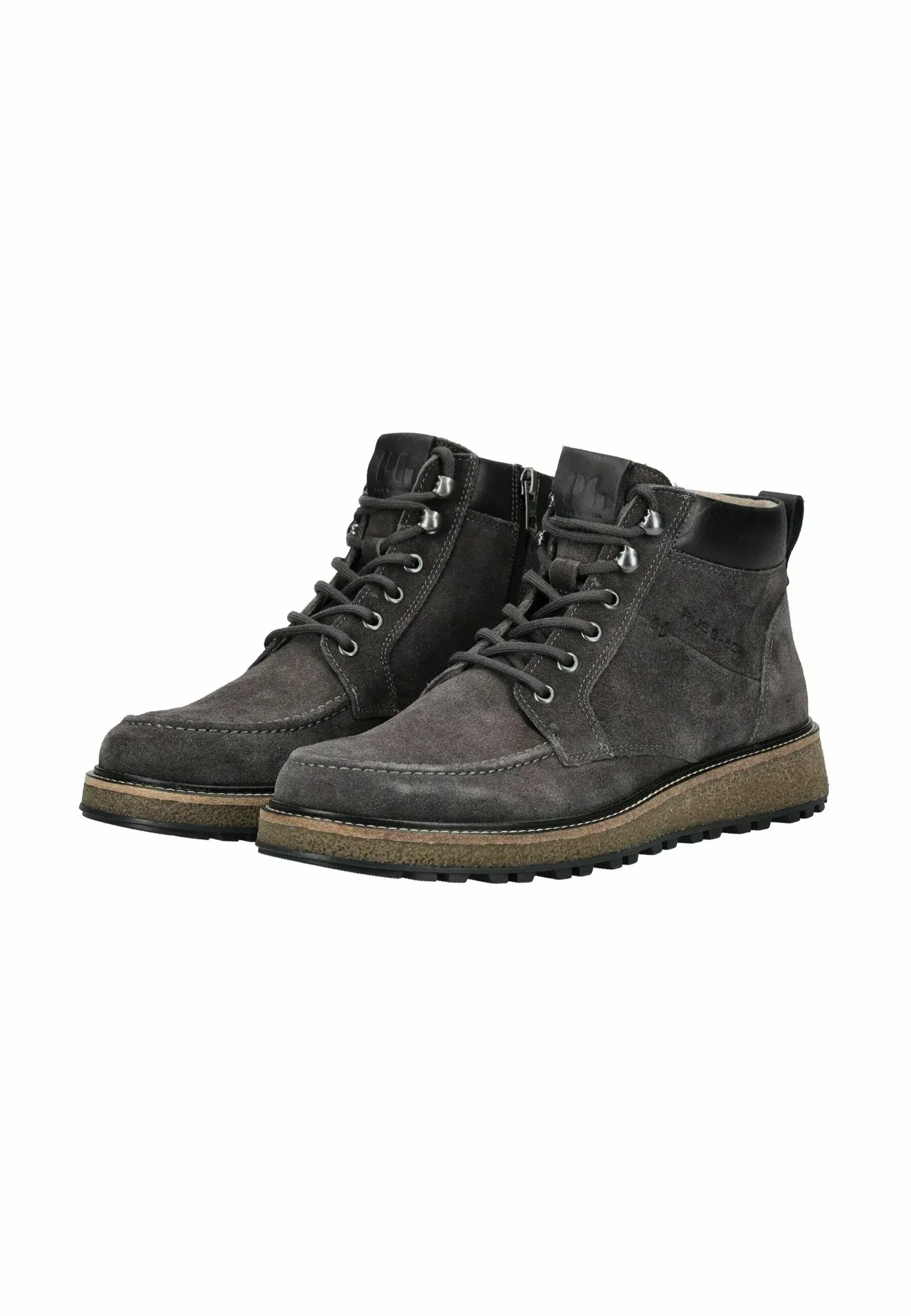 Pius Gabor Stivaletti Stringati Slate Black