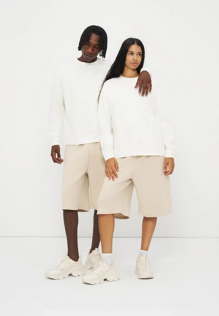 Yourturn By Zalando T-shirt unisexe à manches longues blanc cassé
