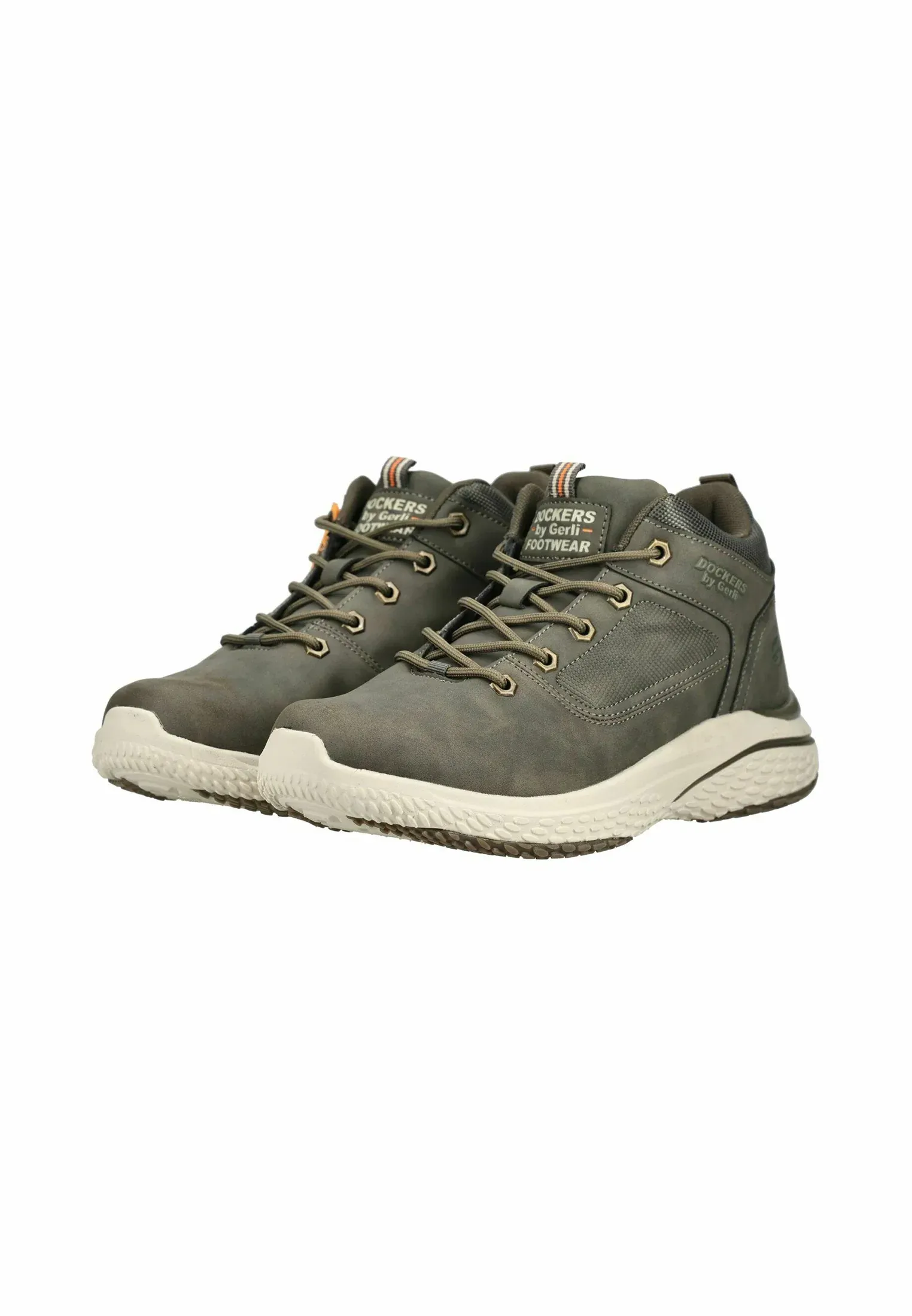 Dockers By Gerli Stiefelette Stivaletti Stringati Oliv
