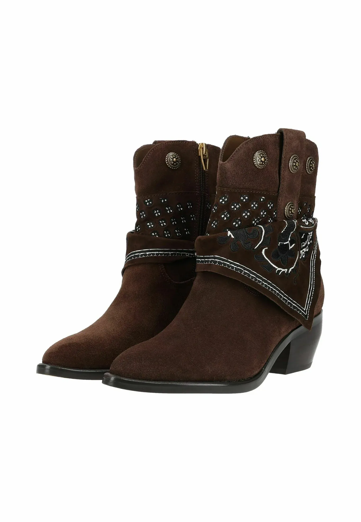 Dolce Vita Bottines Texanes Biker Dk Brown