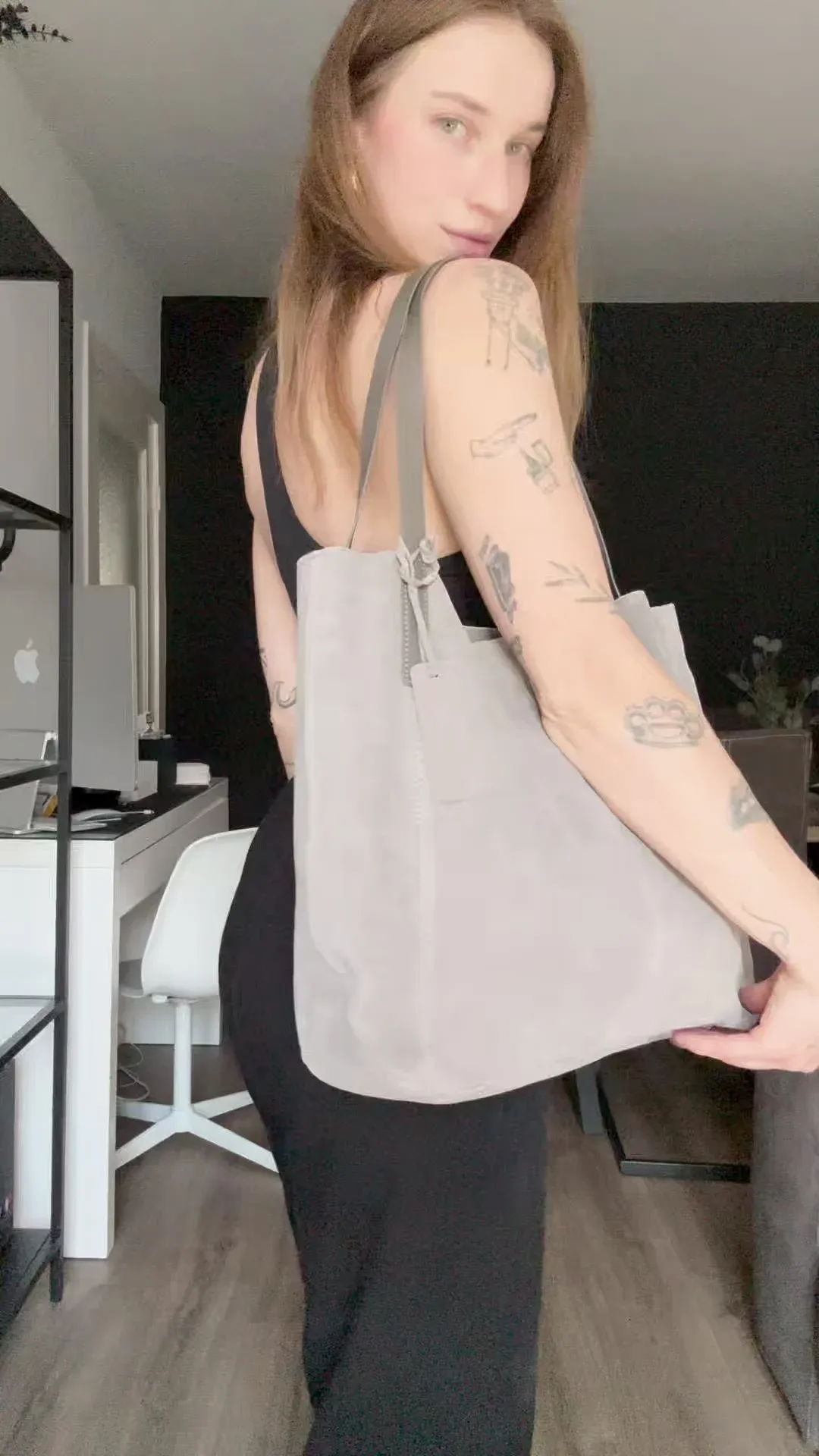 Anna Field Shopping Bag Anthracite
