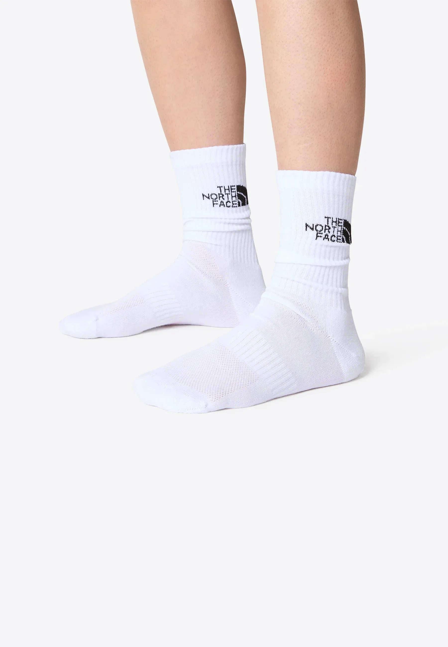 The North Face 3 Pièces Chaussettes Sportives Tnf Blanc
