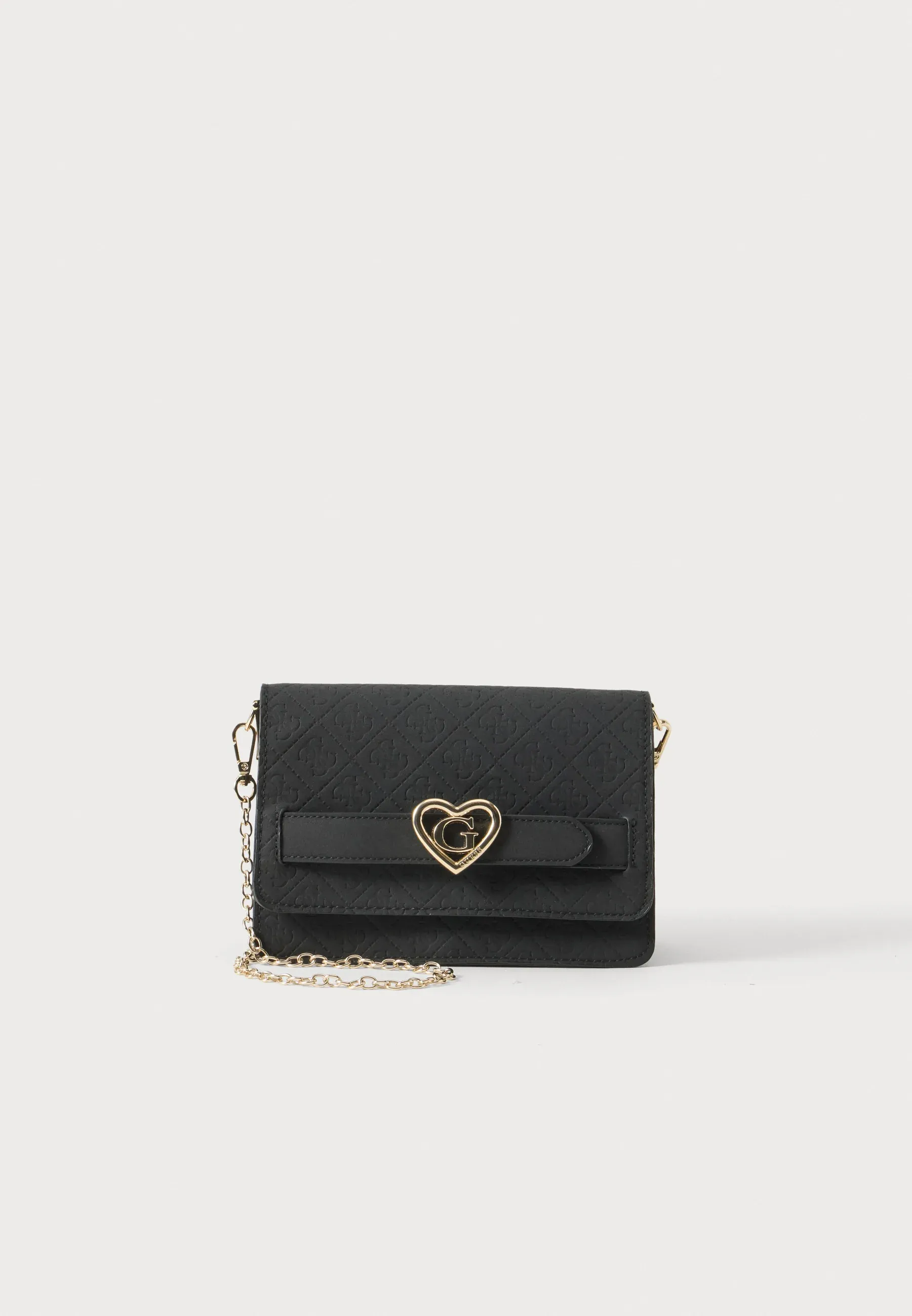 Guess Sac à bandoulière à rabat unisexe Borsa a tracolla Jet Black