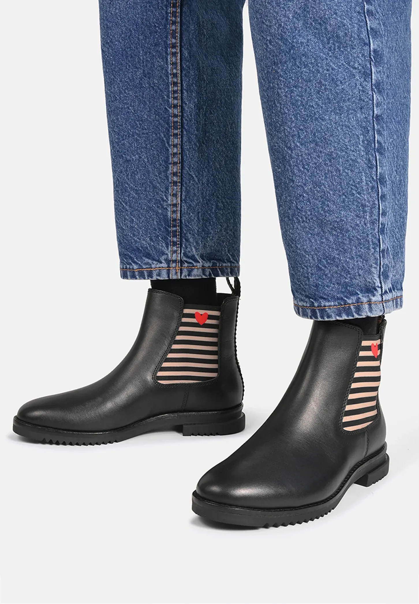 Crickit Crickit Chelsea Boot Unna Bottes noires