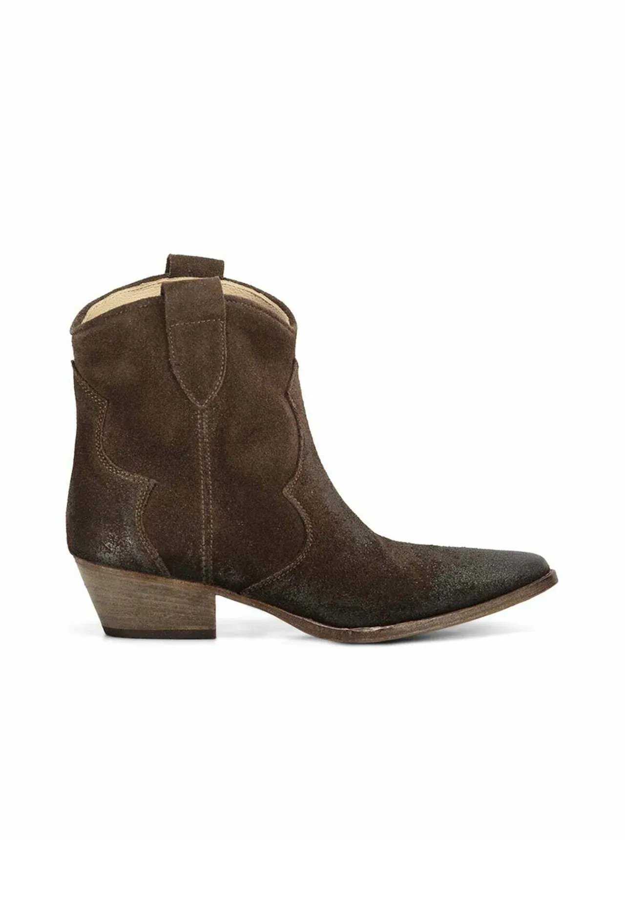 Via Tortona 18 Bottes texanes motard marron