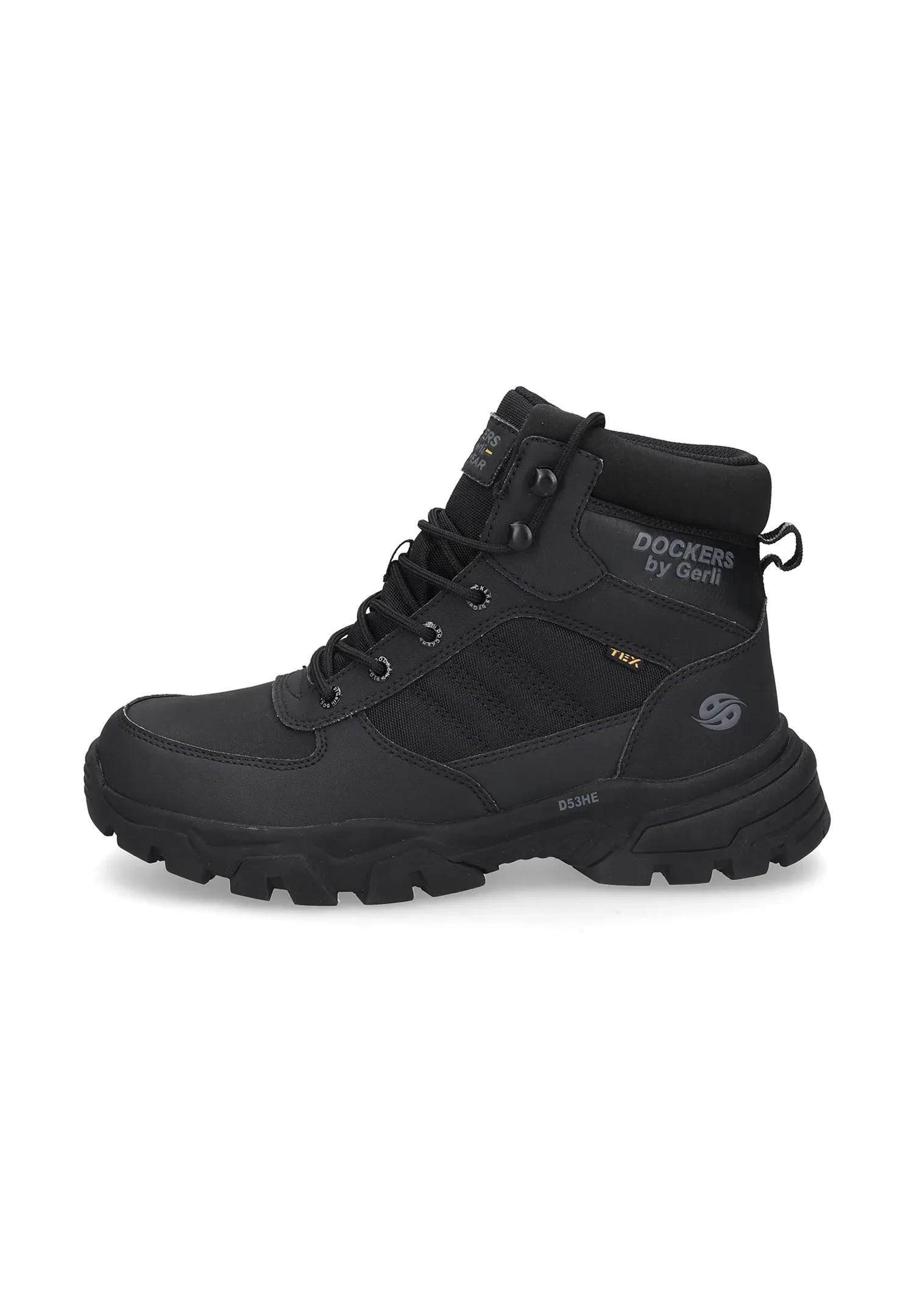 Dockers By Gerli Stivaletti Stringati Allblack