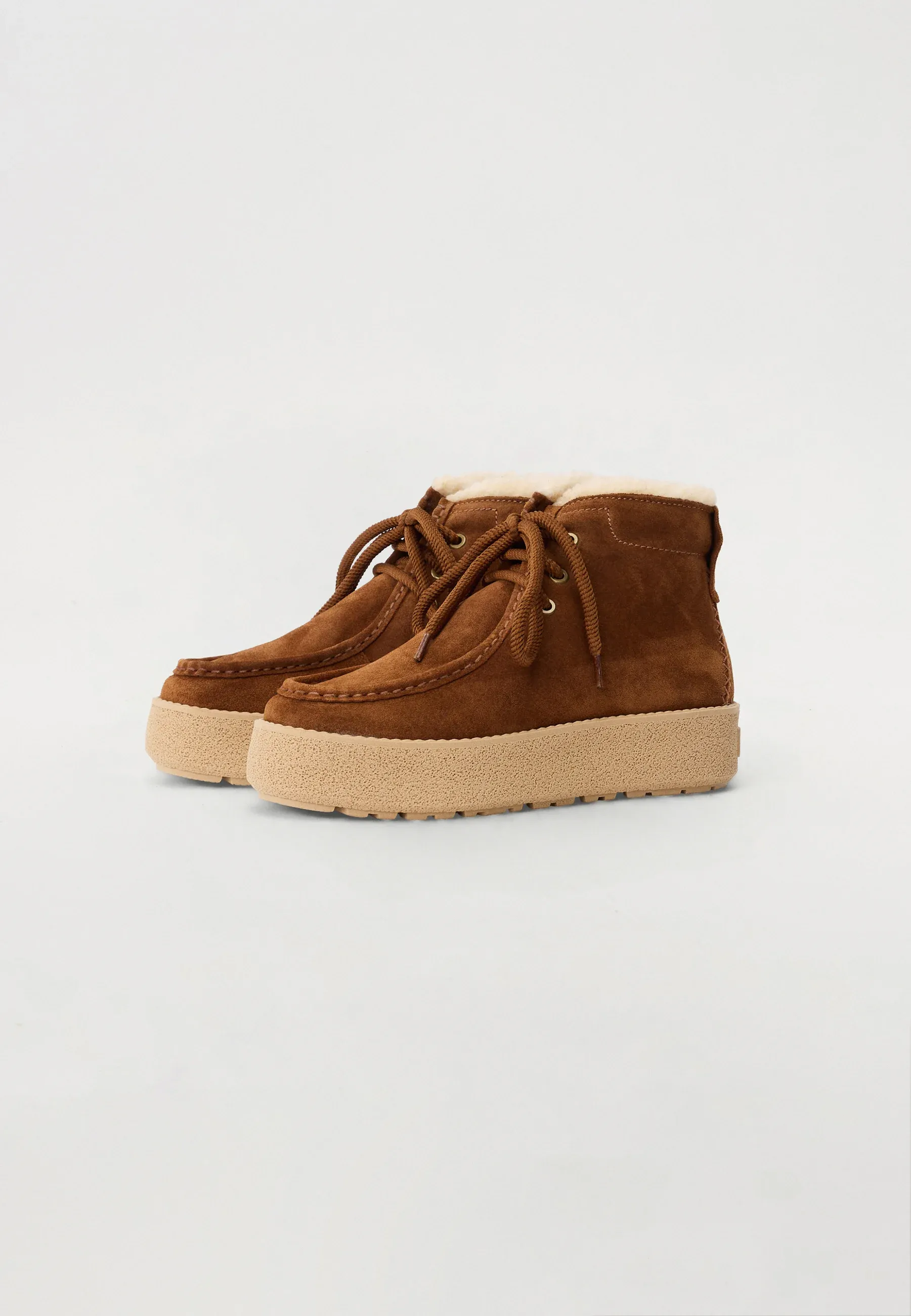 Marc Opolo Pia Bottes de Neige Cognac