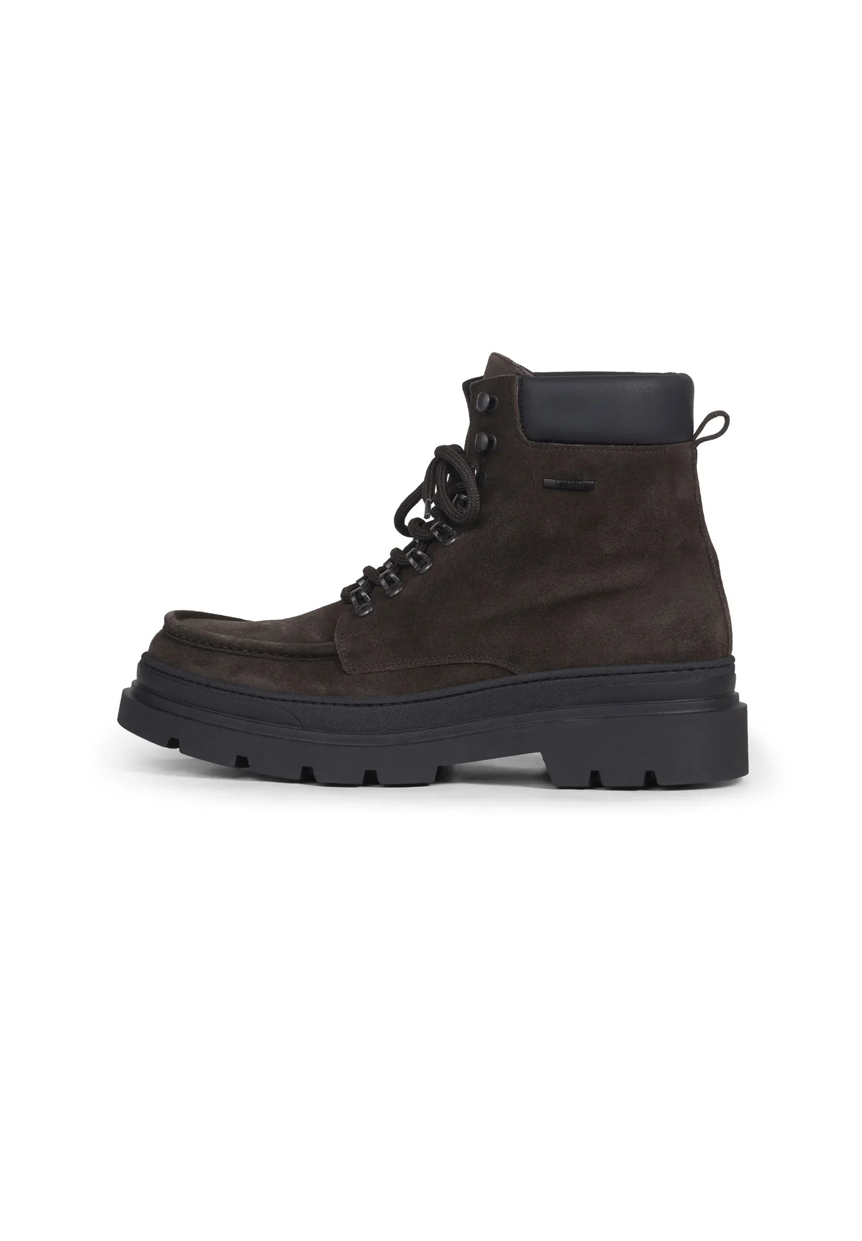 Antony Morato Bottes à lacets brun foncé